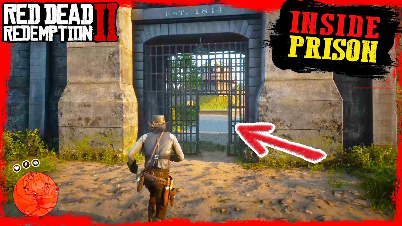 How to get inside Prison RDR2 Badass John Marston Sisika penitentiary rampage