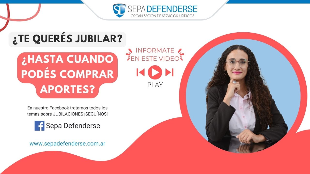 Caso Elena 1964 Jubilaci&oacute;n ANSES &iquest;Hasta cuando pod&eacute;s comprar aportes?
