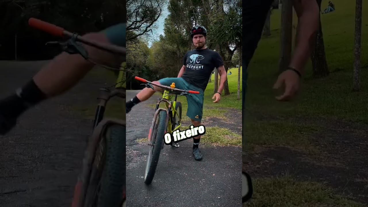 Qual a tua forma de subir na bike?