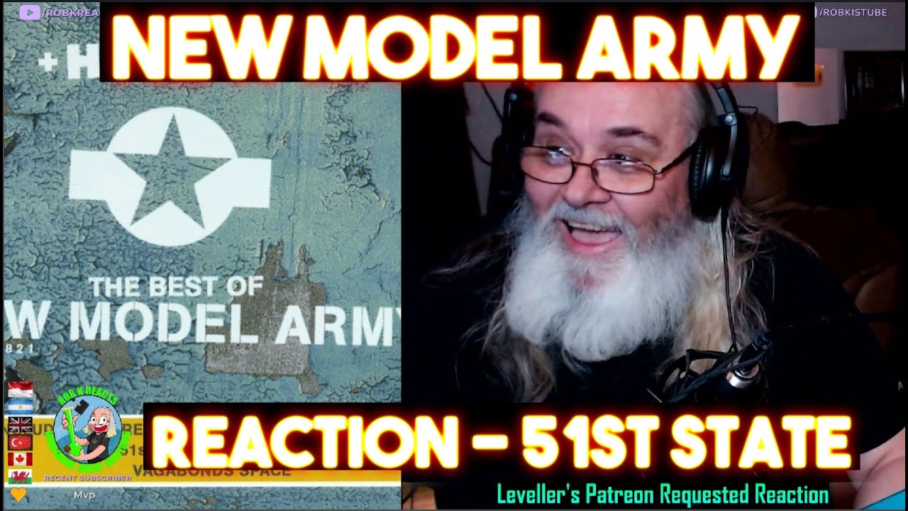 New Model Army Reaction - 51st State - First Time Hearing - Requested