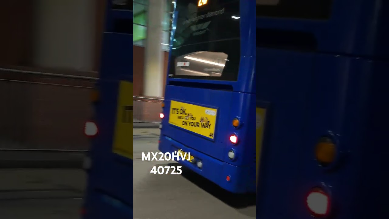 40725 MX20HVJ Diamond Redditch Working route 247 from Evesham