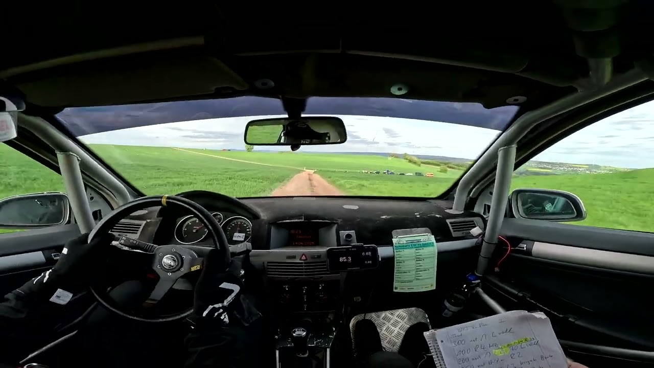 Osterrallye Zerf 2025 | WP7 | Singer / Singer | Astra H GTC