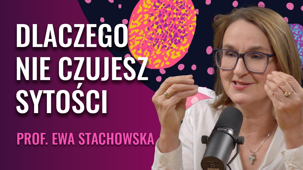Dlaczego ciągle jesteś głodny? GLP-1 - naturalny hamulec apetytu w jelitach | Profesor Stachowska