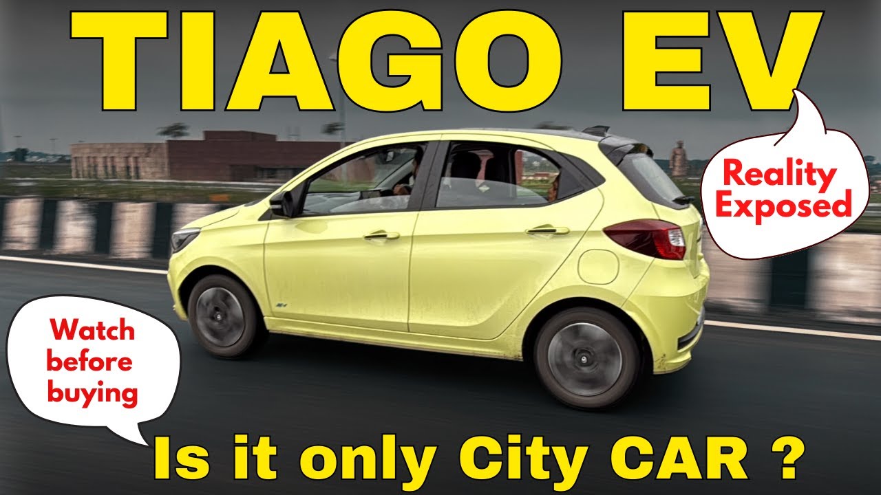 Tiago EV facelift 2025 City Range Test! 🏙 Is TIAGO.EV City only car ? #electricvehicletalks #tiagoev