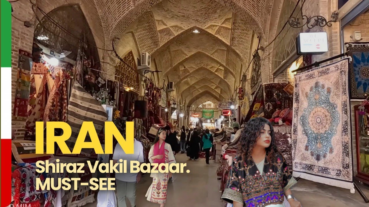 One of the Oldest and Most Vibrant Markets in the World 🇮🇷 Vakil Bazaar, Shiraz