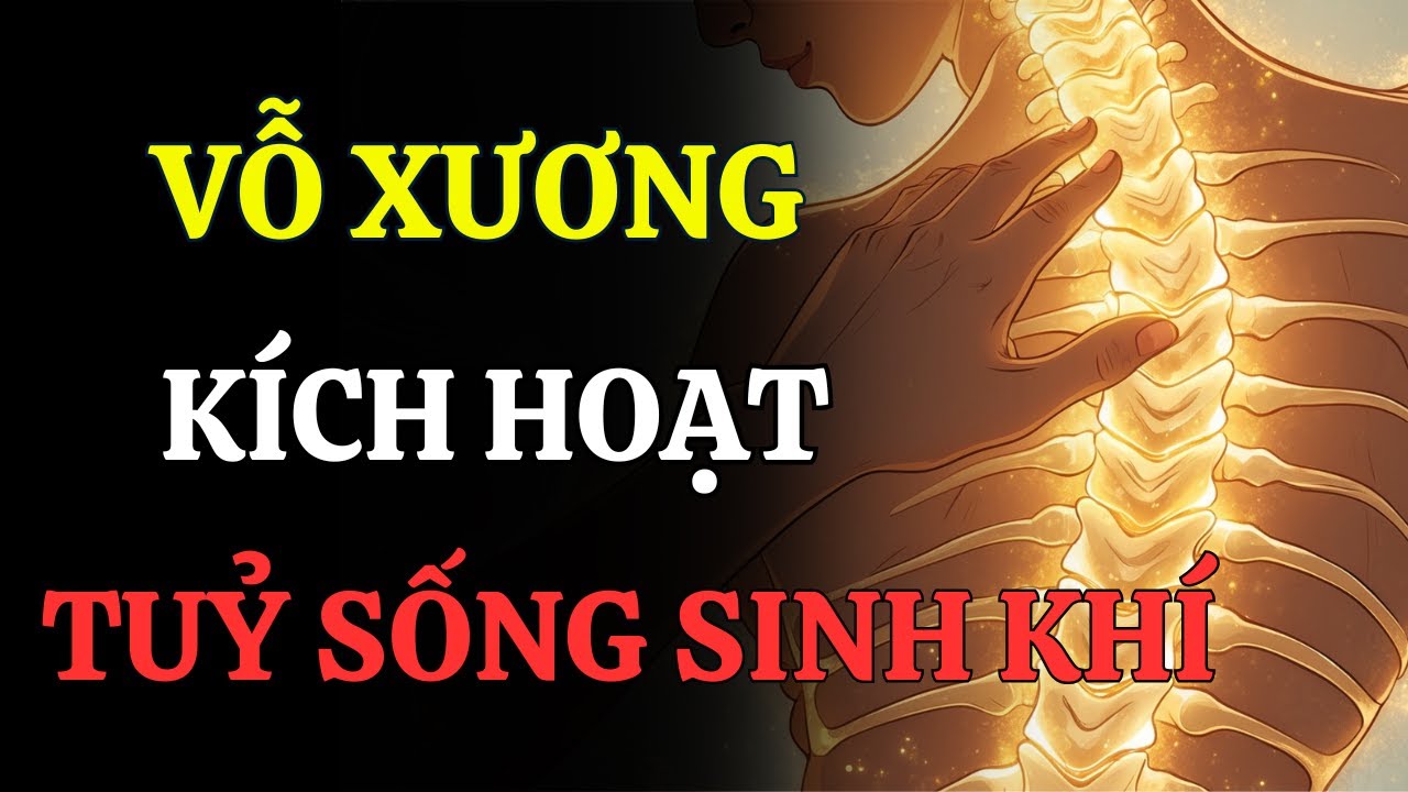 VỖ XƯƠNG ĐỂ KÍCH HOẠT TỦY SỐNG SINH KHÍ– BÍ QUYẾT ÍT AI BIẾT