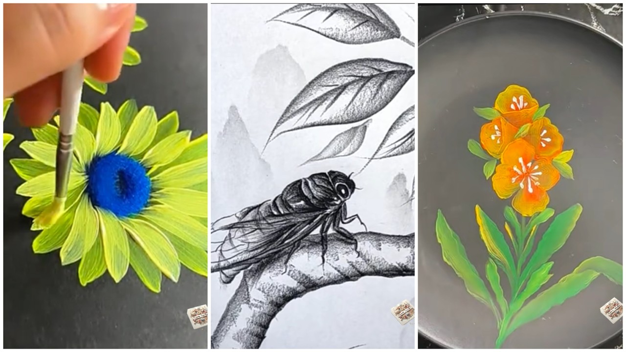 Easy & Aesthetic Painting and Drawing Ideas!