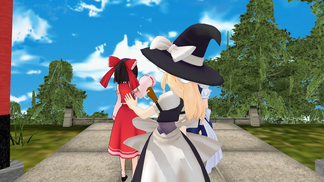 【東方MMD紙芝居】魔理沙が成長した日