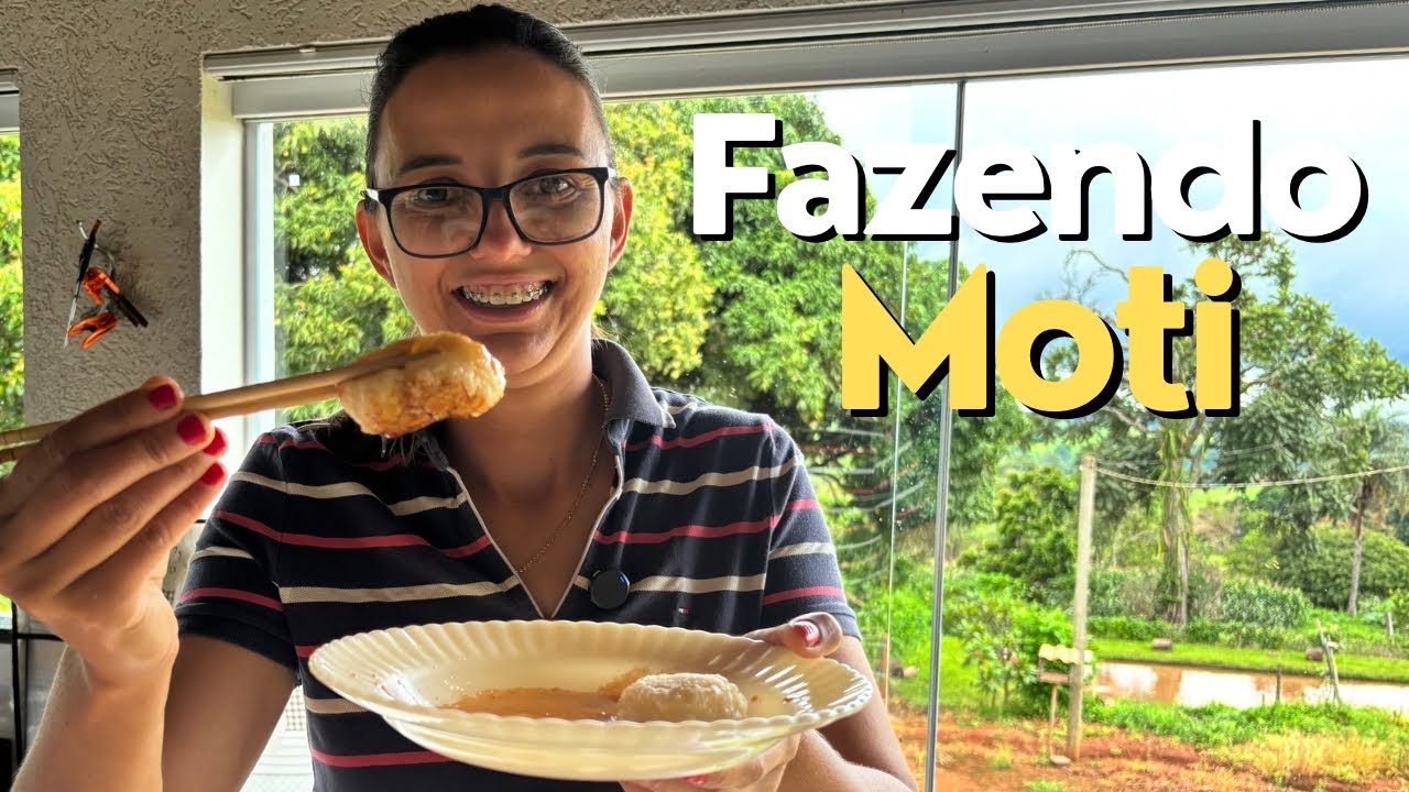APRENDENDO FAZER MOTI NA CASA DA SOGRA, SEGUINDO A TRADIÇÃO JAPONESA