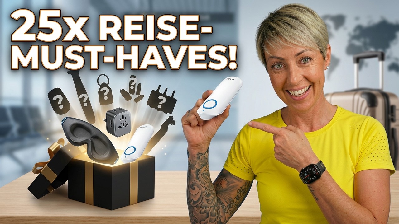 TOP 25 Gadgets die wir auf JEDER Reise mitnehme + Bonus Tipp!