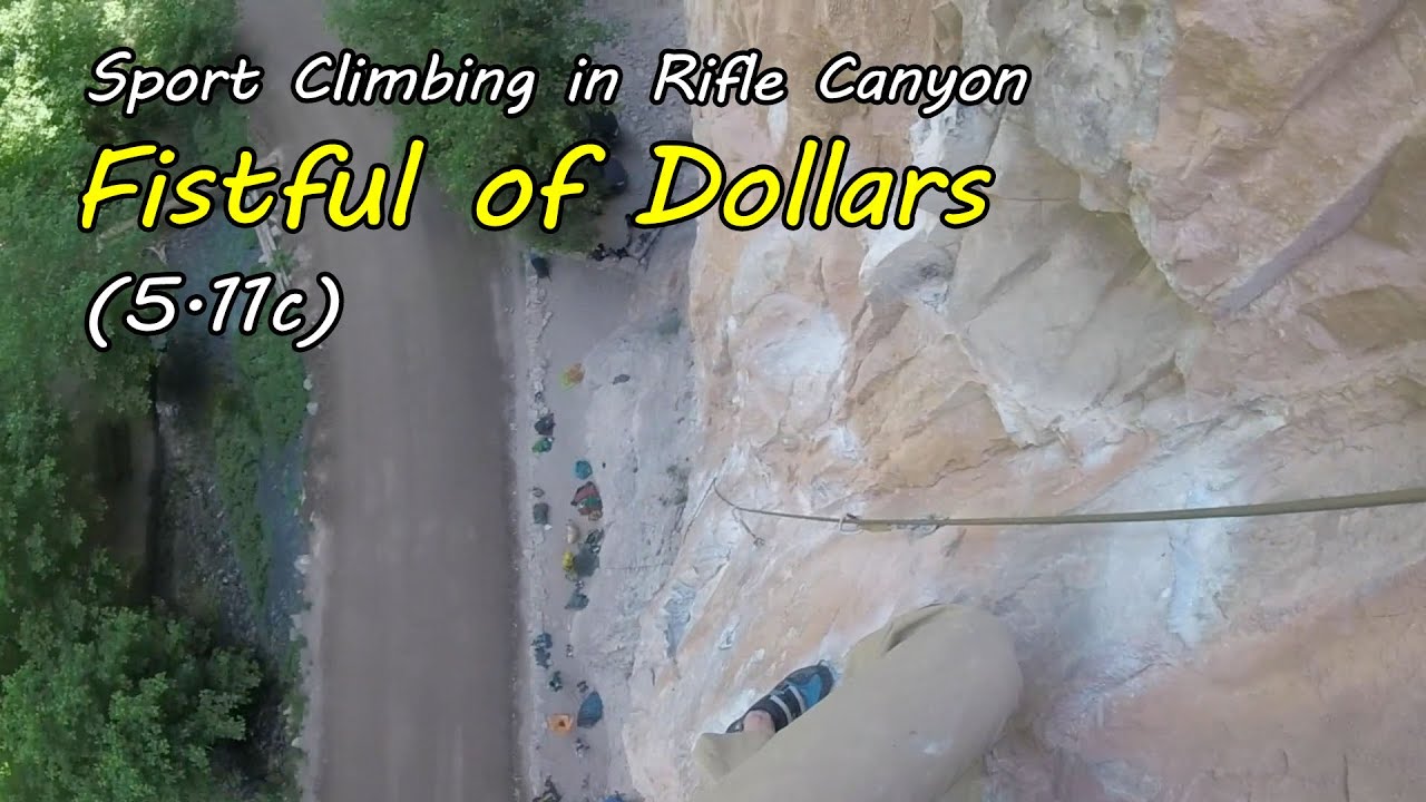 Sport Climbing on Fistful of Dollars - Rifle, CO