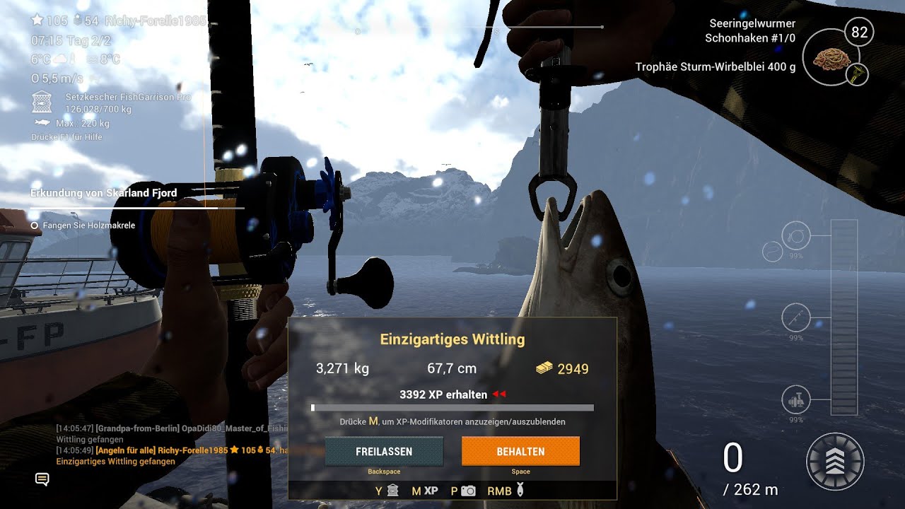 Fishing Planet Norwegen Einzigartiger Wittling