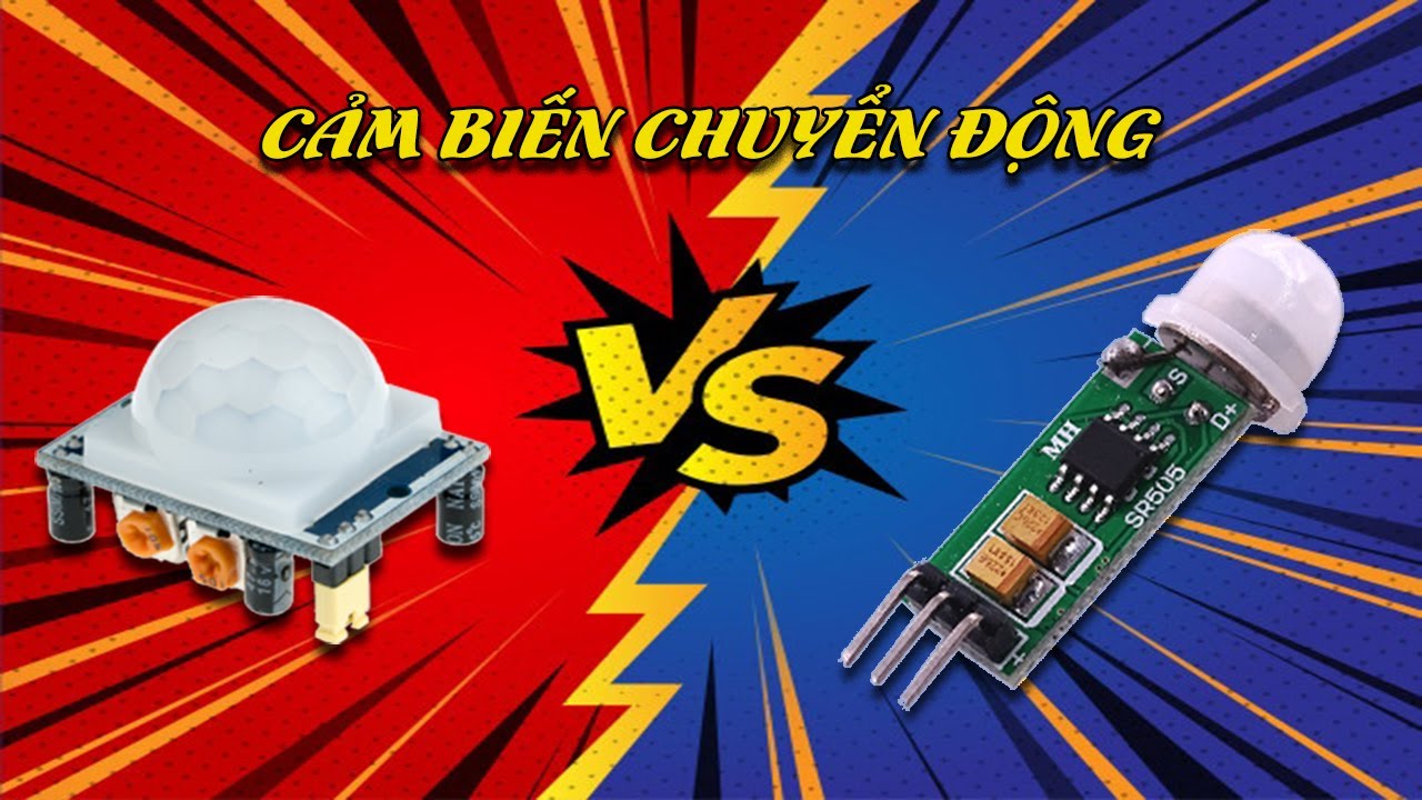 LCCN || Cảm biến chuyển động, nên chọn loại nào, SR501 hay SR505?