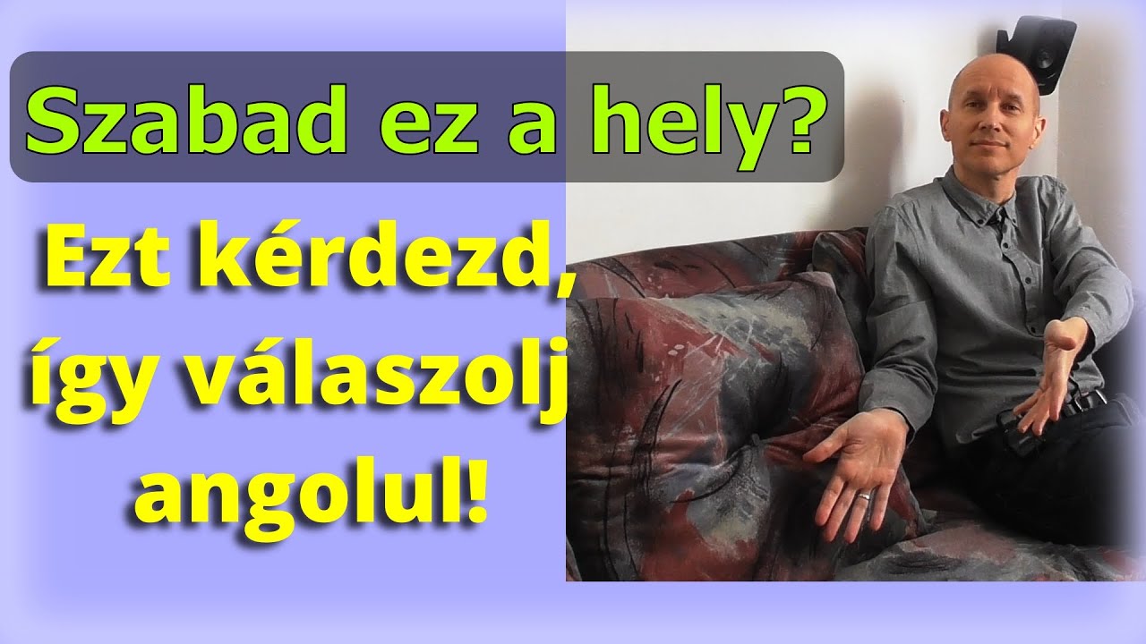 Szabad ez a hely?