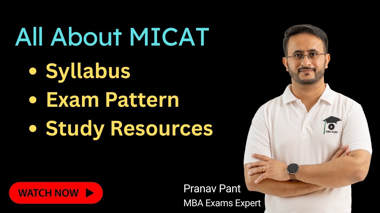 MICAT 2025: One Month Preparation Strategy | How to Crack MICAT in 30 Days