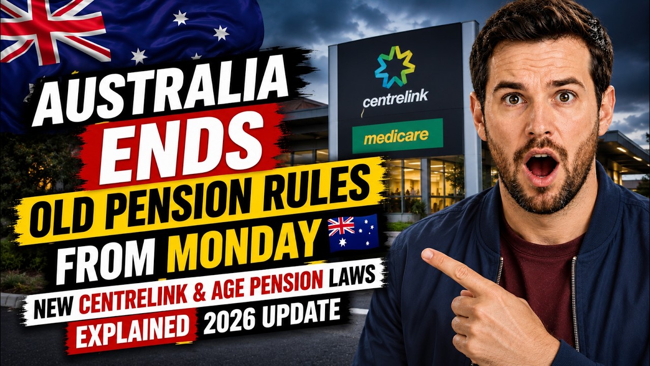 Australia ENDS Old Pension Rules From Monday 🇦🇺 New Centrelink & Age Pension Laws Explained 2026..