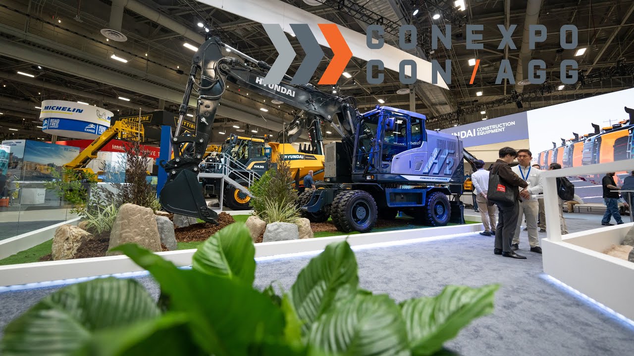 Hyundai CE at CONEXPO 2023