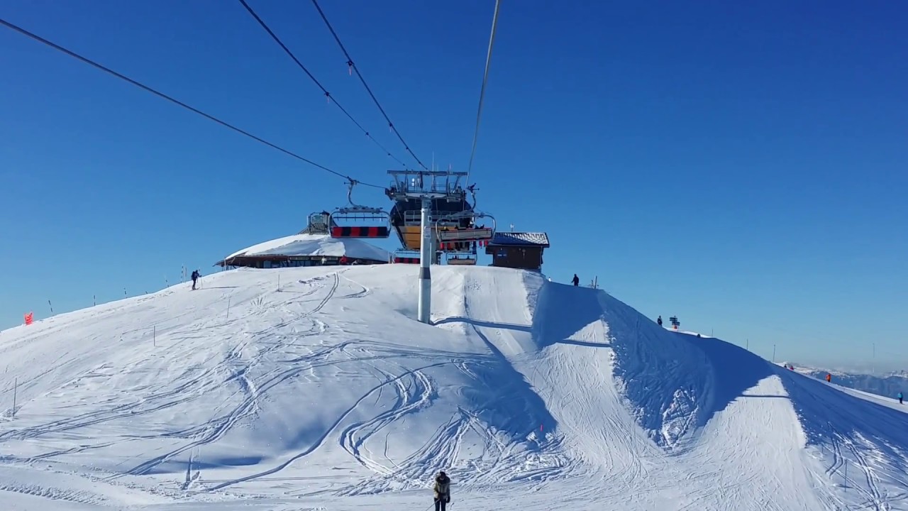 Monté télésiège bisanne janvier 2018
