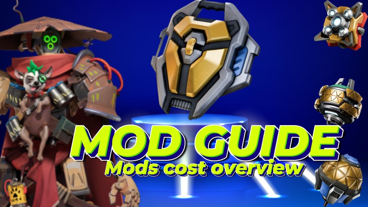 Mech Arena | Mods cost overview