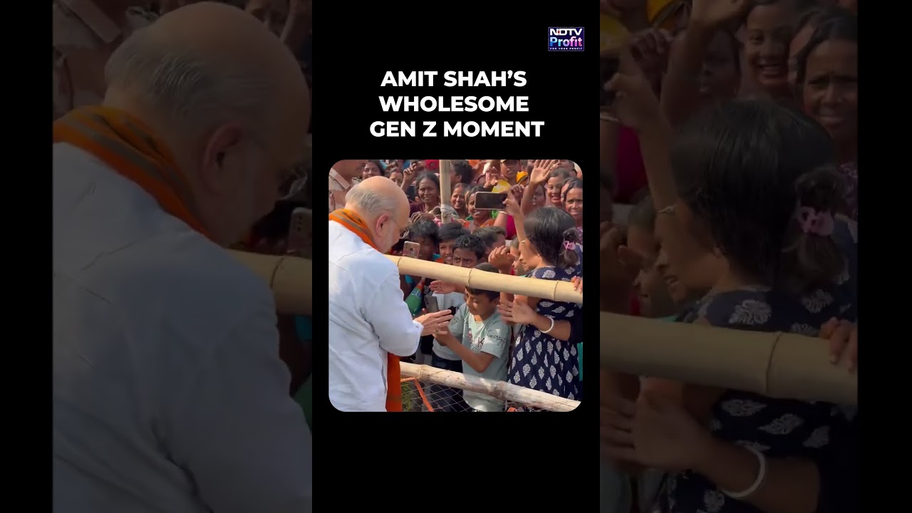 Viral: Amit Shah's Heartwarming Gen Z Moment During BJP Rally