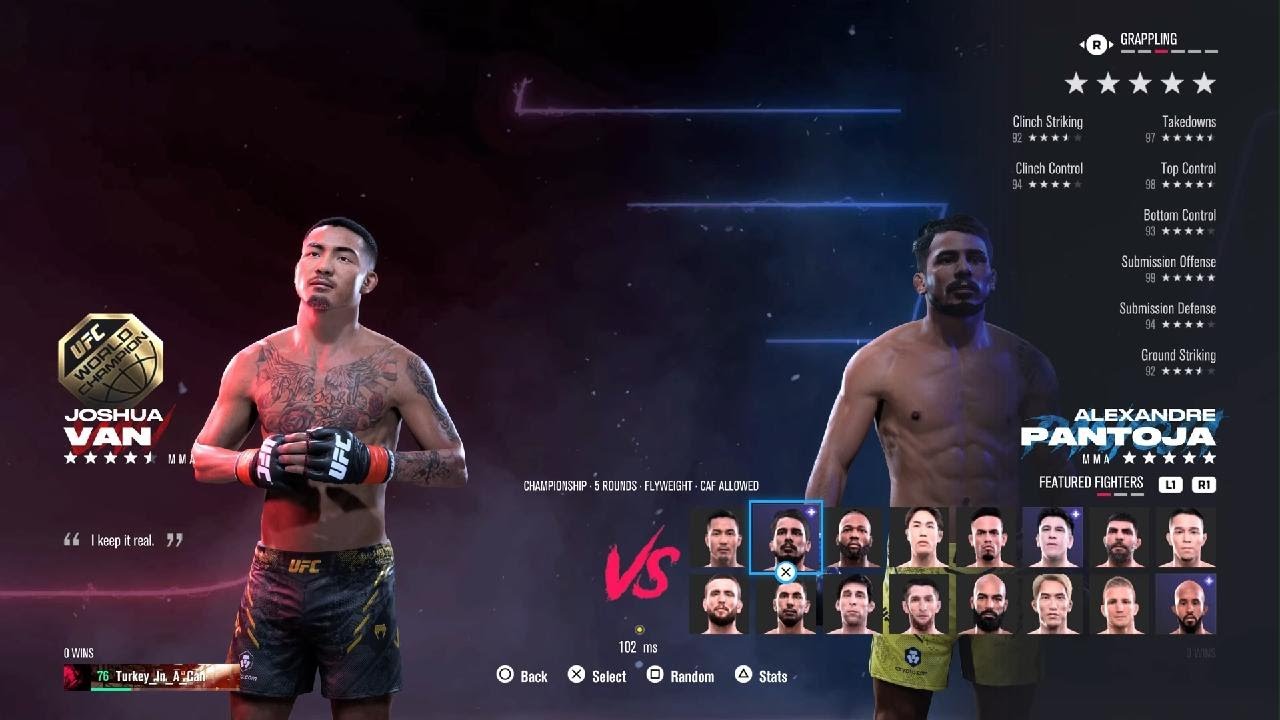 UFC 5 Alexandre Pantoja Showcase
