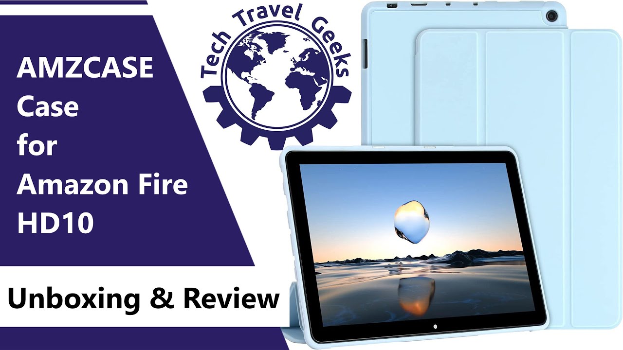 AMZCASE Case for Amazon Fire HD 10 & Fire HD 10 Plus Tablet (11th Generation, 2021) - Review