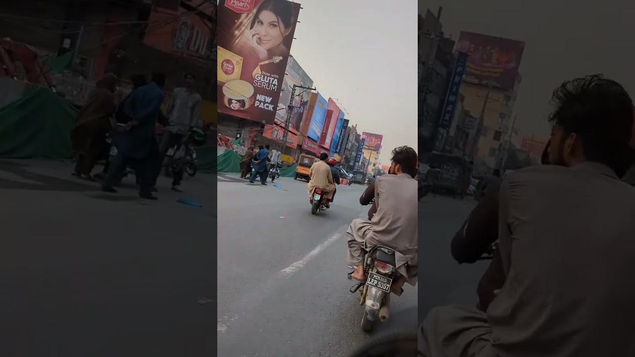 Road Trip Kalma Chowk To Anarkali Lahore @saqibkivibes 