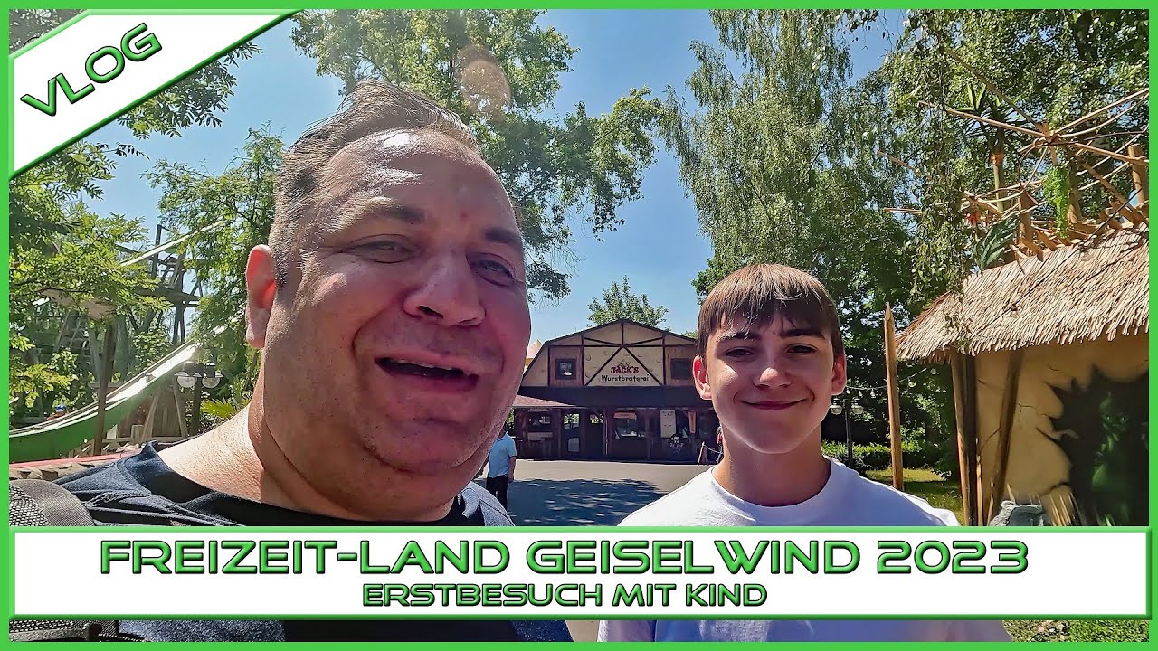 Freizeit-Land Geiselwind mit Kind auf Bayern Freizeitpark Tour Vlog