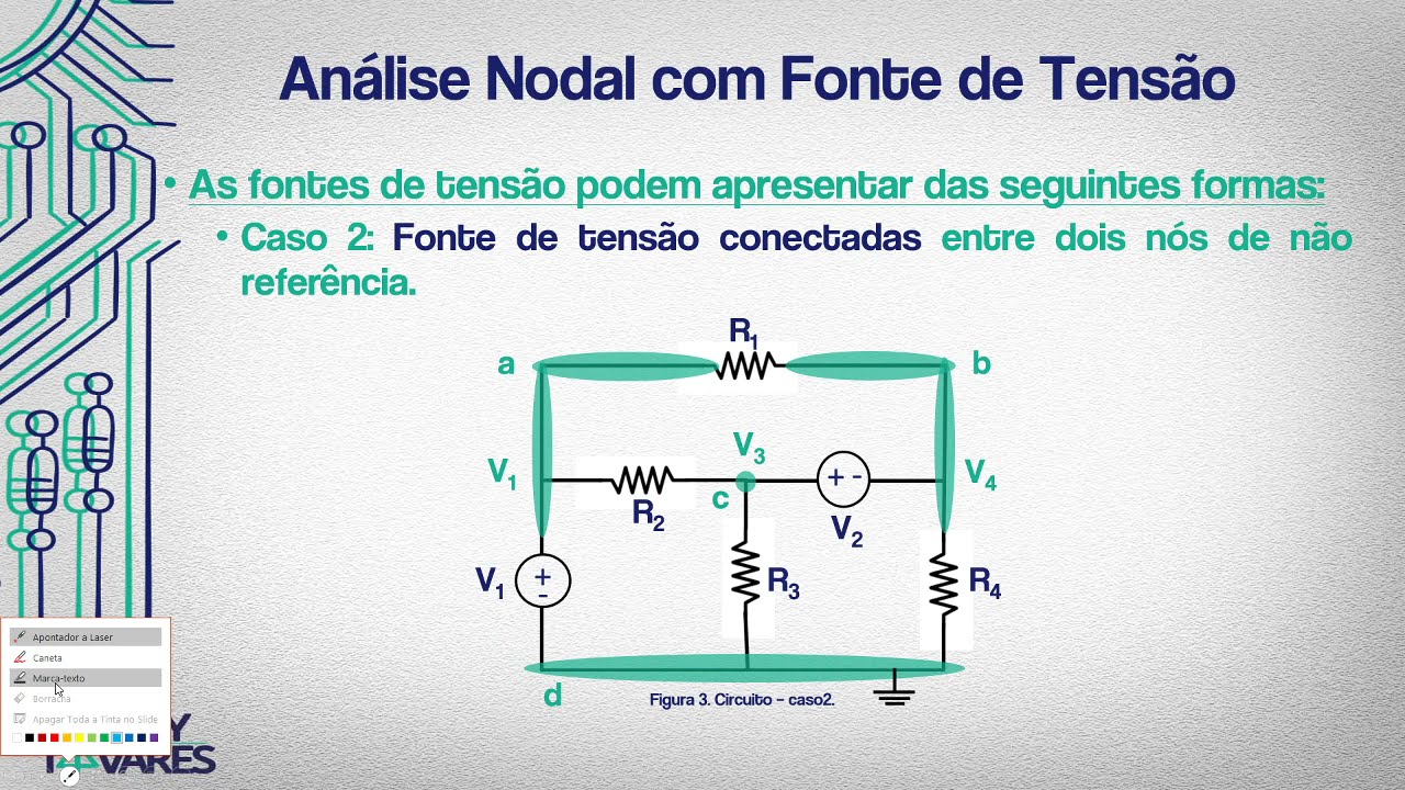 10. Análise Nodal com Fonte de Tensão