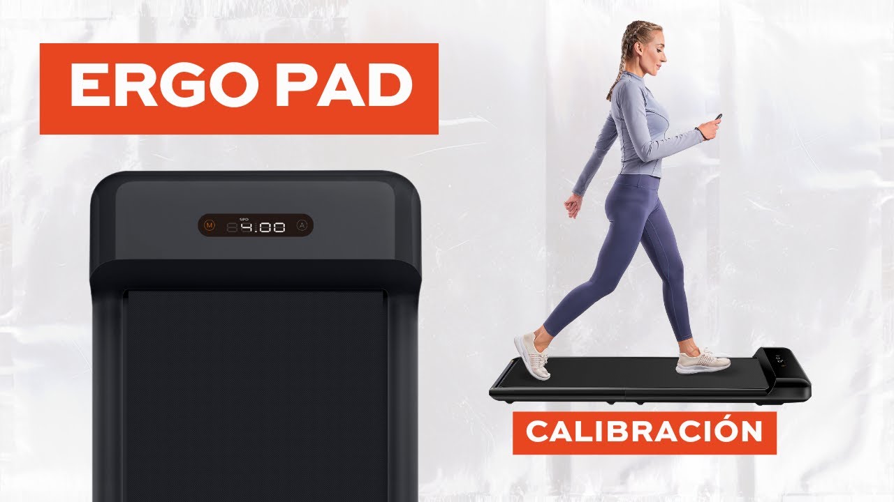 ERGO CR | Calibraci&oacute;n de la caminadora ERGO PAD | &iquest;C&oacute;mo ajustar la banda de la caminadora? ✔️