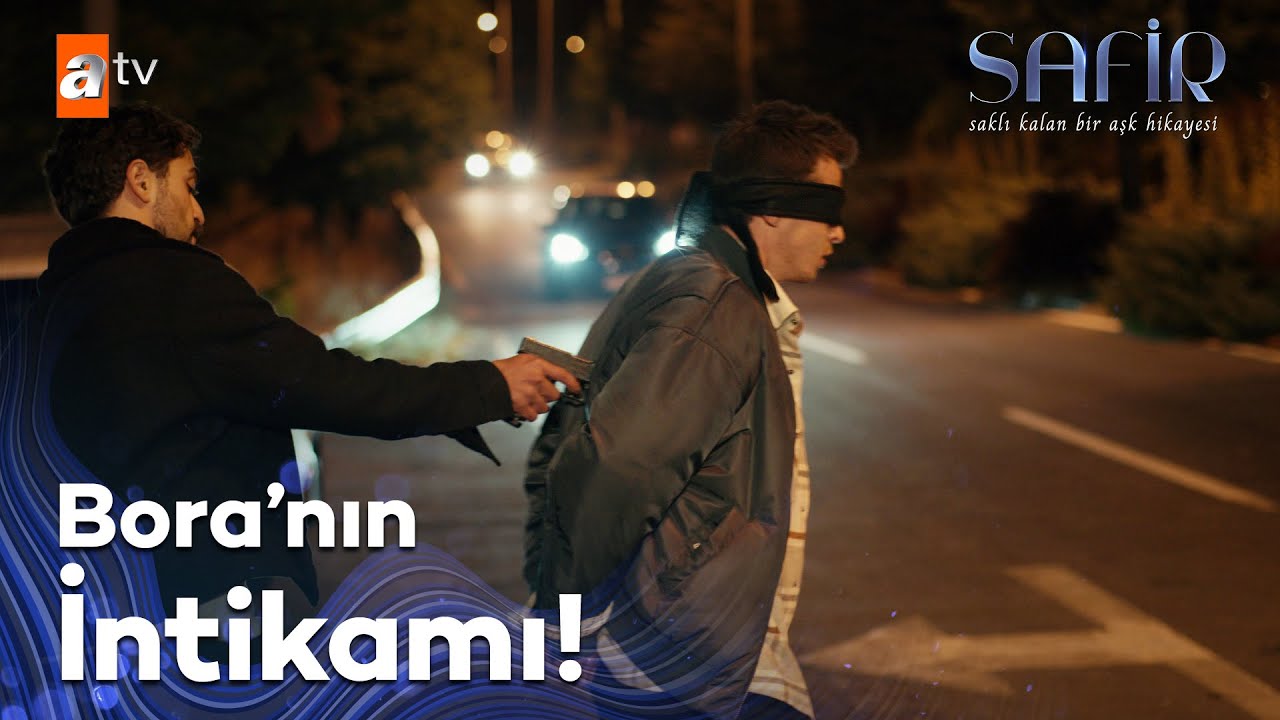 Okan, gözleri bağlı trafiğin ortasında! - Safir 12. Bölüm