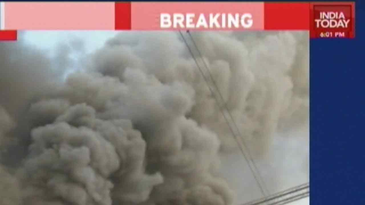 Massive Fire In Delhi Train