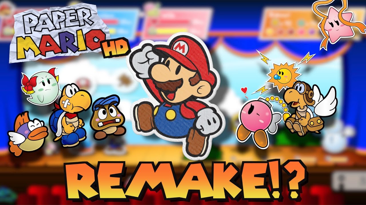Is Paper Mario 64 HD Remake Coming!? How Important is it?!