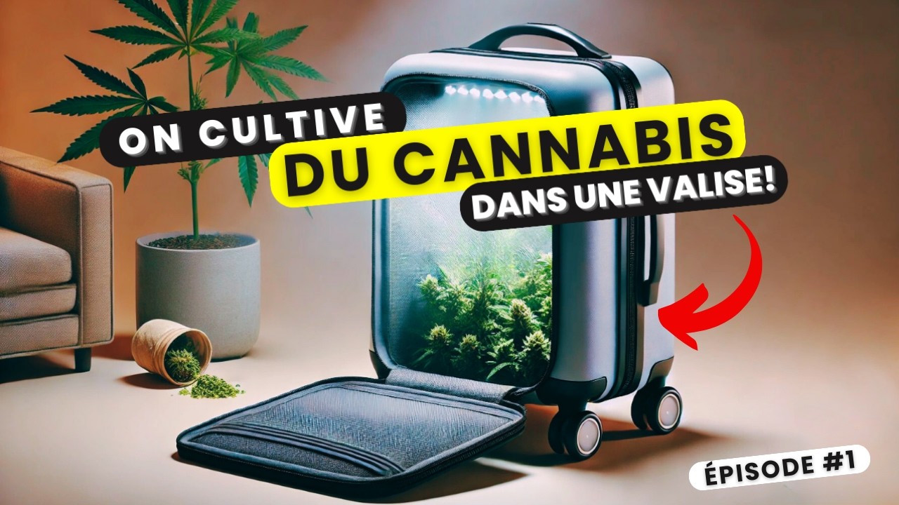 Comment faire pousser du cannabis DANS UNE VALISE ! Epi.1 Bonsanto Mini Grow Box NEO V 3.0 Suitcase