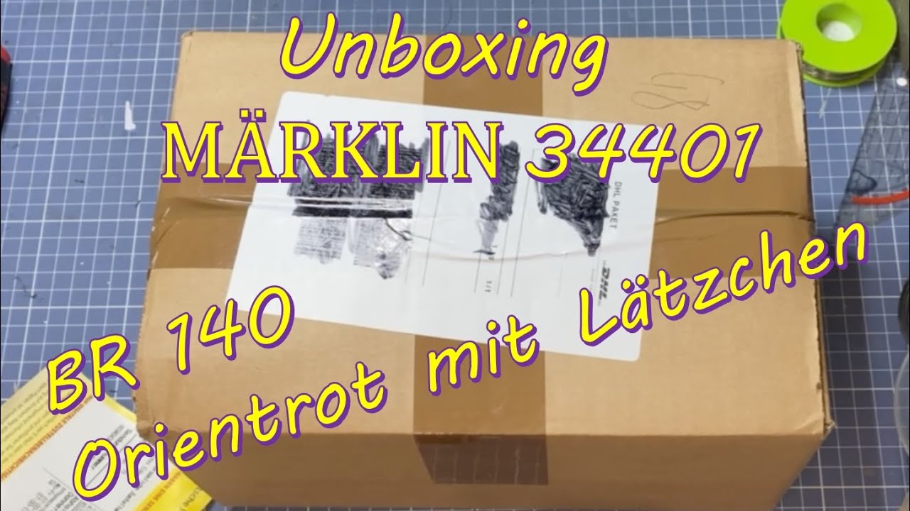 Unboxing + Reparatur Märklin 34401