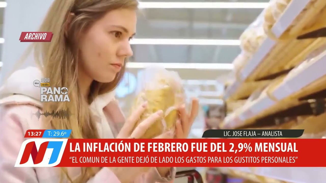 José Flaja analizó el índice de inflación de febrero y sus consecuencias