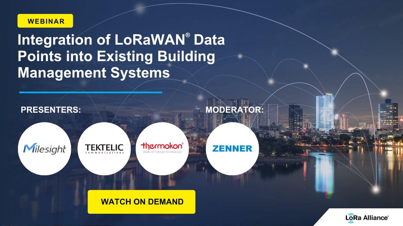 Integration of LoRaWAN Data Points into Existing Building Management Systems
