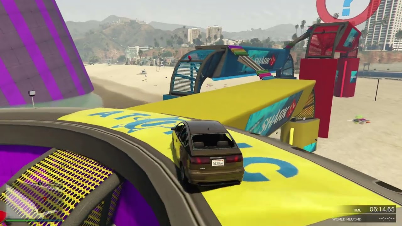 GTA 5 ONLINE PARKOUR RANDOM CARS GAMEPLAY NO COMMENTARY