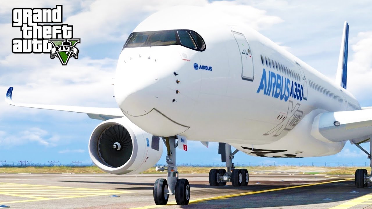 GTA 5 SP #66 - Airbus A350 Mod