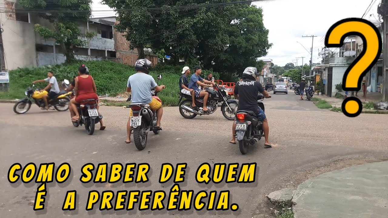 Como saber de quem é a preferência em Cruzamentos ? #maioamarelo
