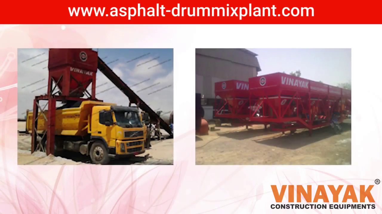Asphalt Drum Mix Plant Manufacturer in India, Hot Mix Asphalt Manufacturing Plant