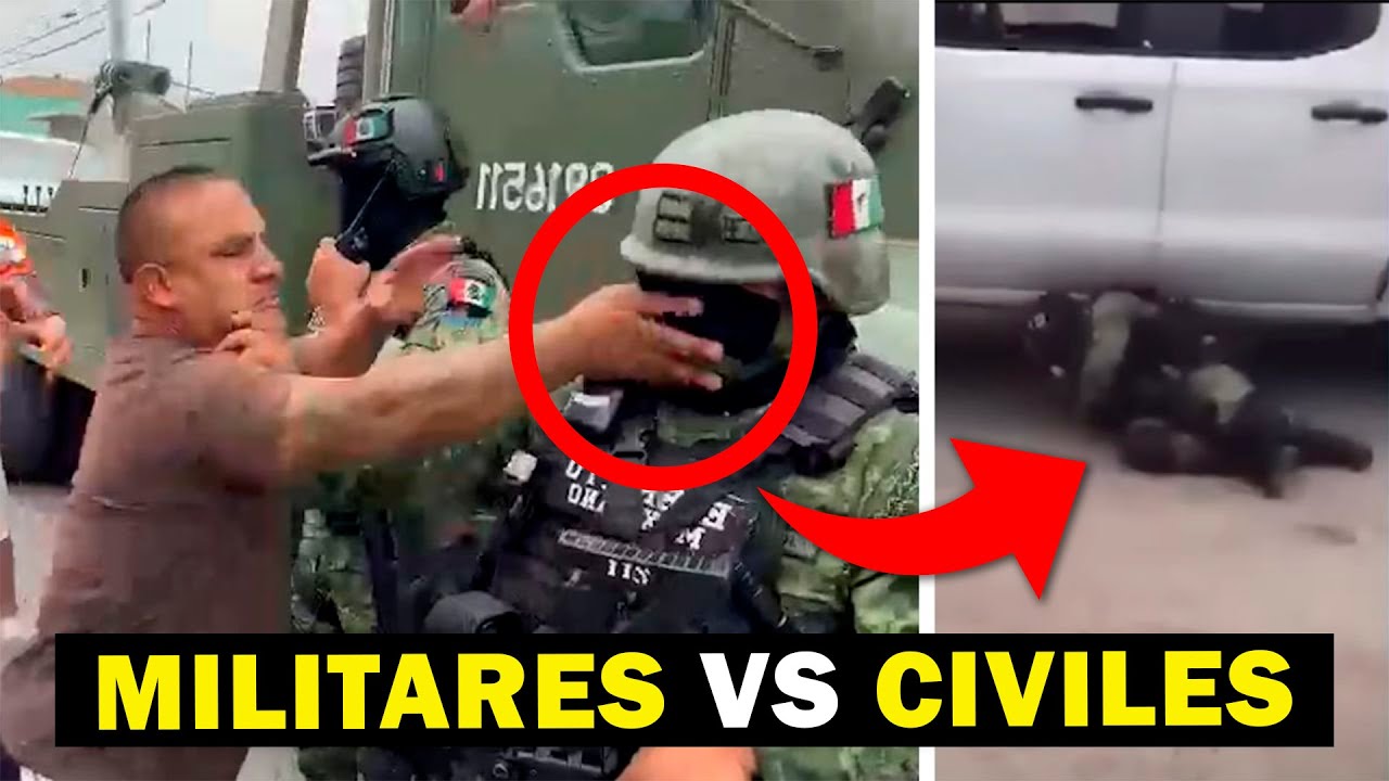 Los BRUTALES enfrentamientos entre CIVILES y MILITARES de M&eacute;xico