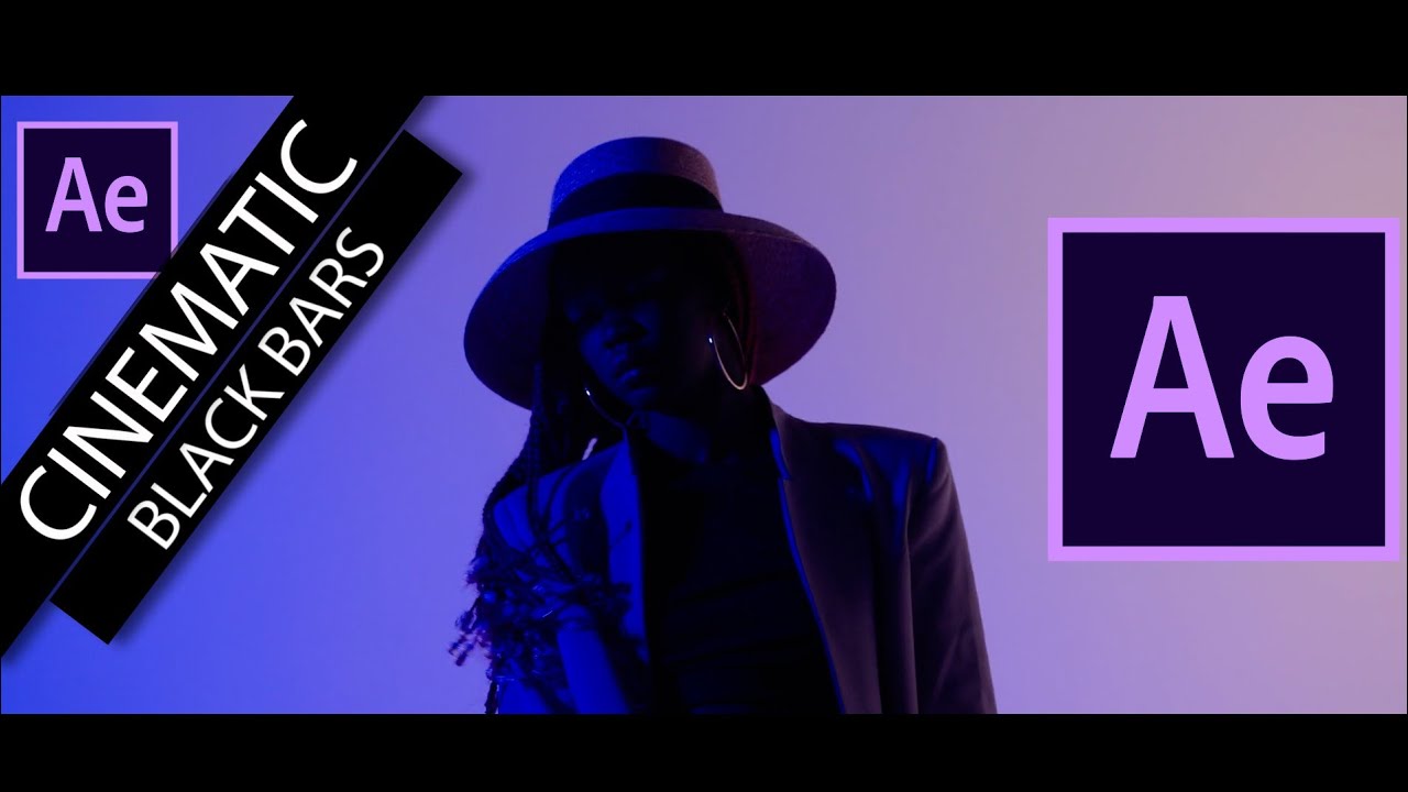 create CINEMATIC BLACK BARS - Adobe After Effects Tutorial