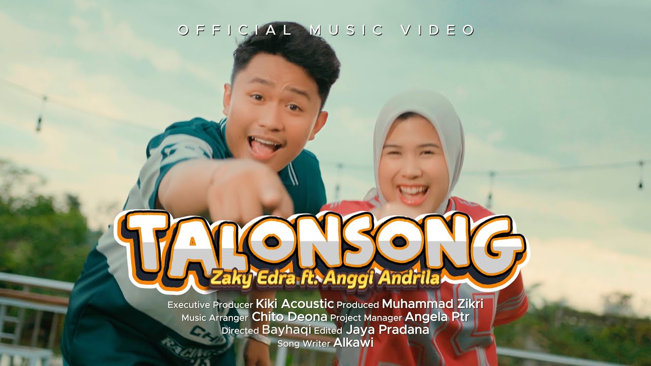 Zaky Edra Ft Anggi Andrila -  Talonsong (Official Music Video) - Remix Minang Timur Terbaru 2025