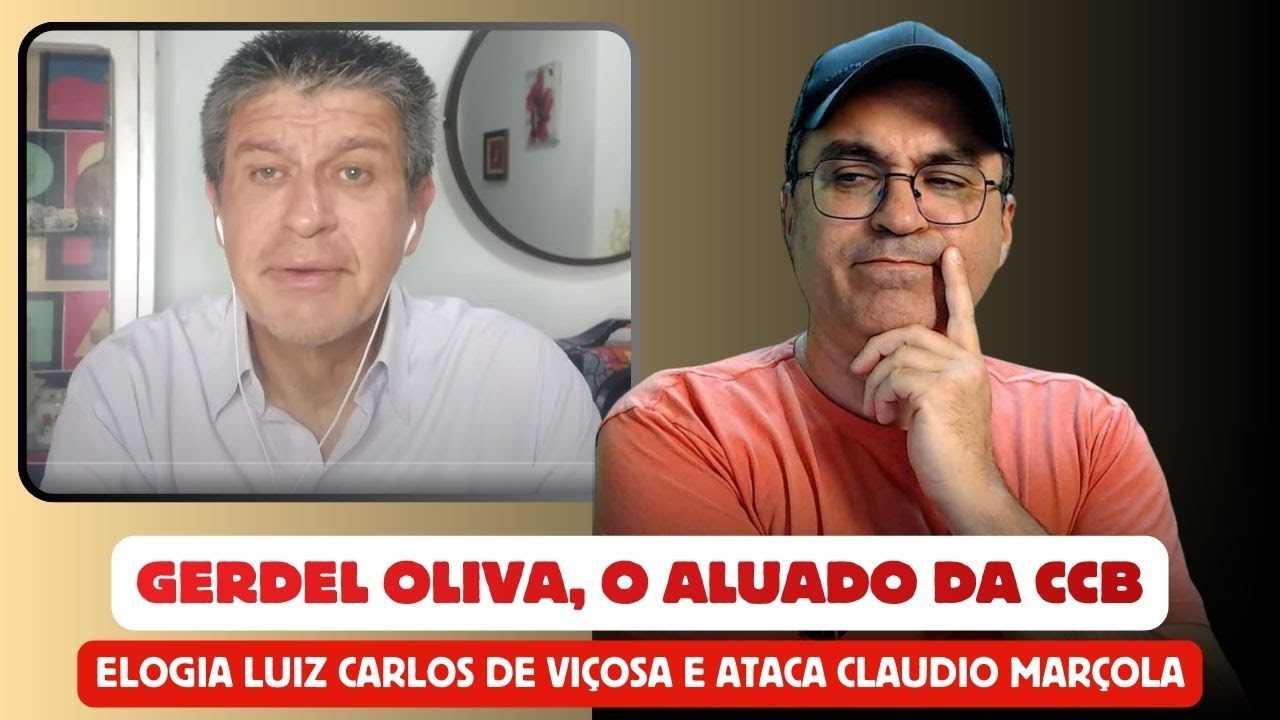 Gerdel Oliva o "aluado" CCBeano dizendo que a CCB mudou.