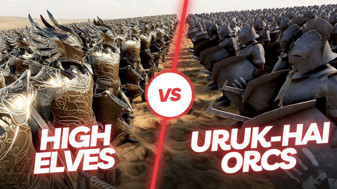 WHO will WIN? 50000 Elves vs 50000 Orcs - Ultimate Epic Battle Simulator 2