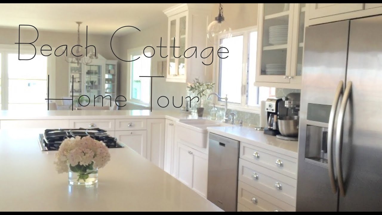 Beach Cottage Home Tour // Before & After!