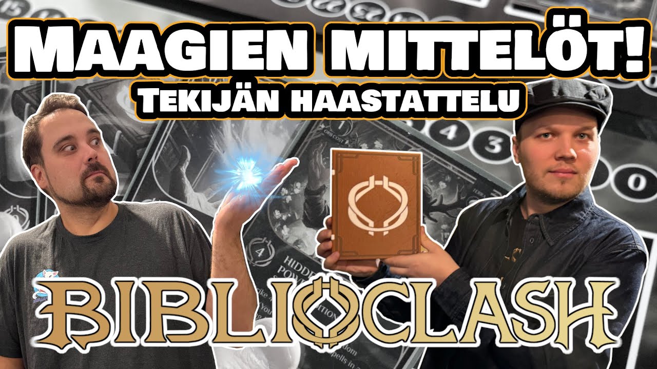 Biblioclash | Ker&auml;ilykortteja ja pakanrakennusta | Kehitt&auml;j&auml; haastattelussa!