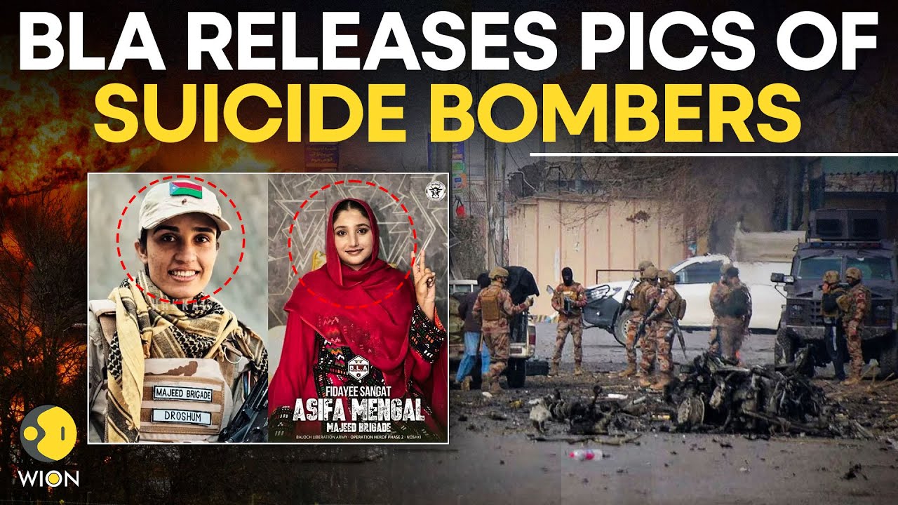BLA Attacks Pakistan: BLA Releases Images Of Two Suicide Bombers Involved In The Attack | Originals