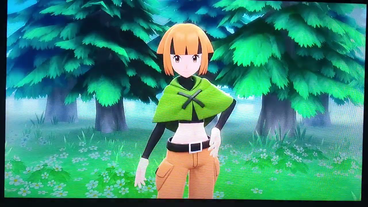 Pokemon Shining Pearl - VS Gardenia